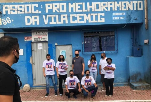 Foto de projeto social "Associação por Melhoramentos da Vila Cemig" apoiado pela une internet